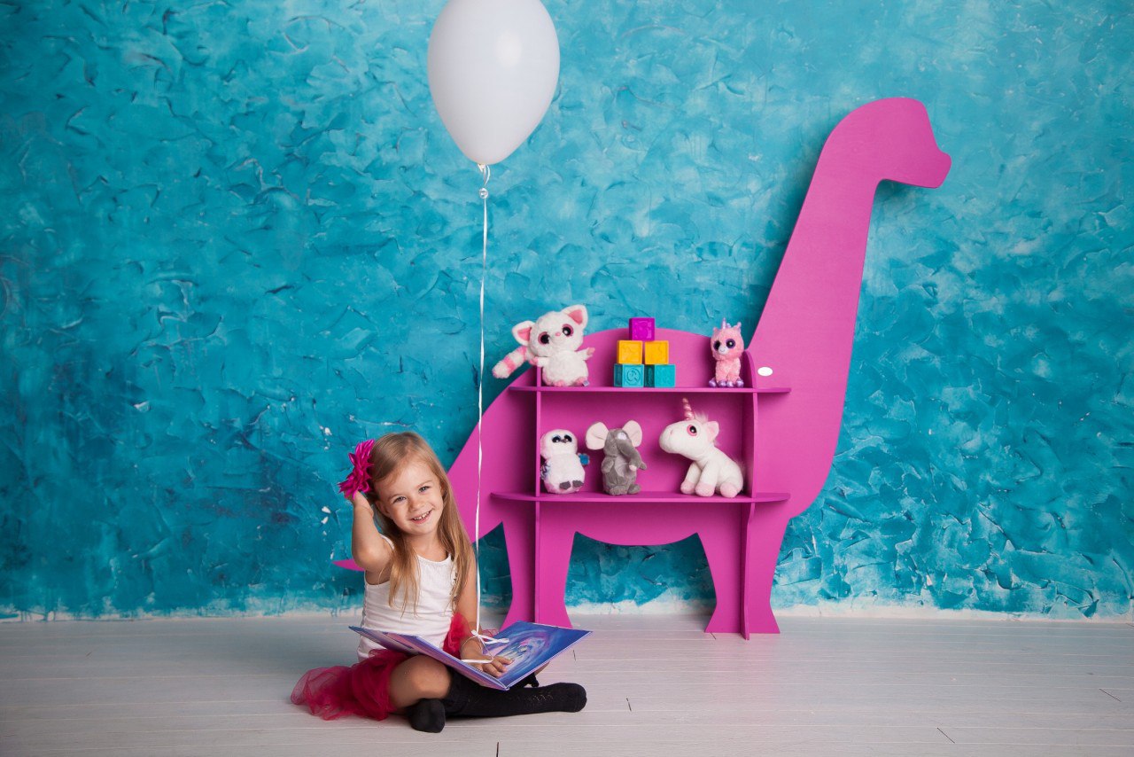 Wooden Dynasor shelves kids Cnc File Free - Dezin