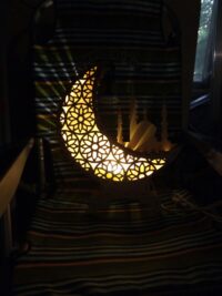 Laser Cut Crescent Moon Lamp Night Light Box Dxf File Dezin Info