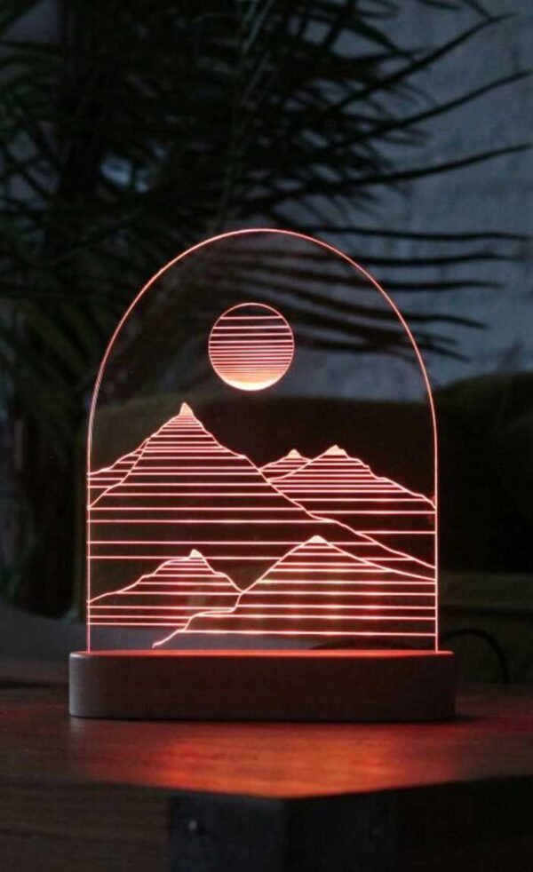 Laser Cut Lamp 2 Free Vector Dezin Info