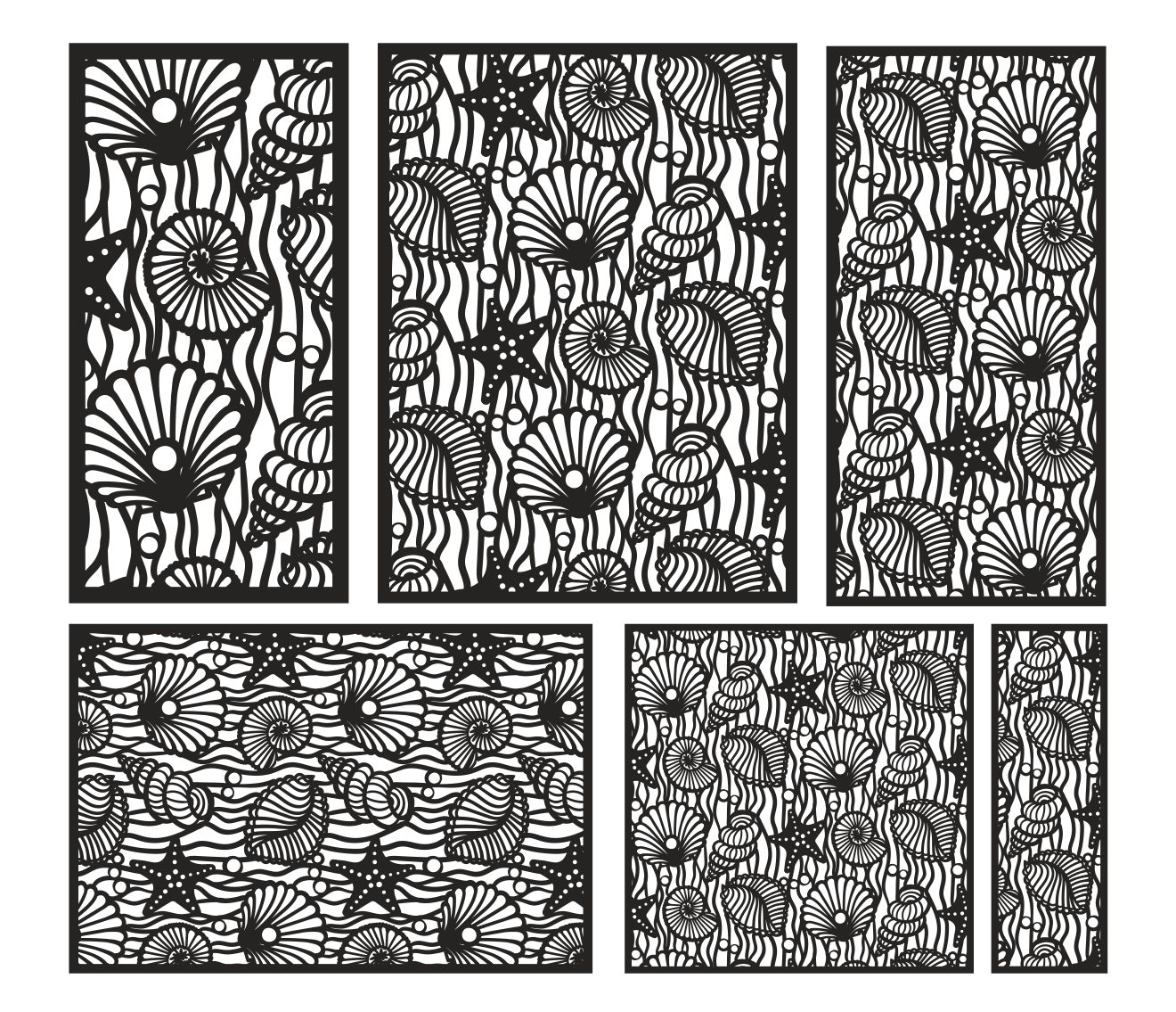 Layout of Screen Pattern Set - Dezin