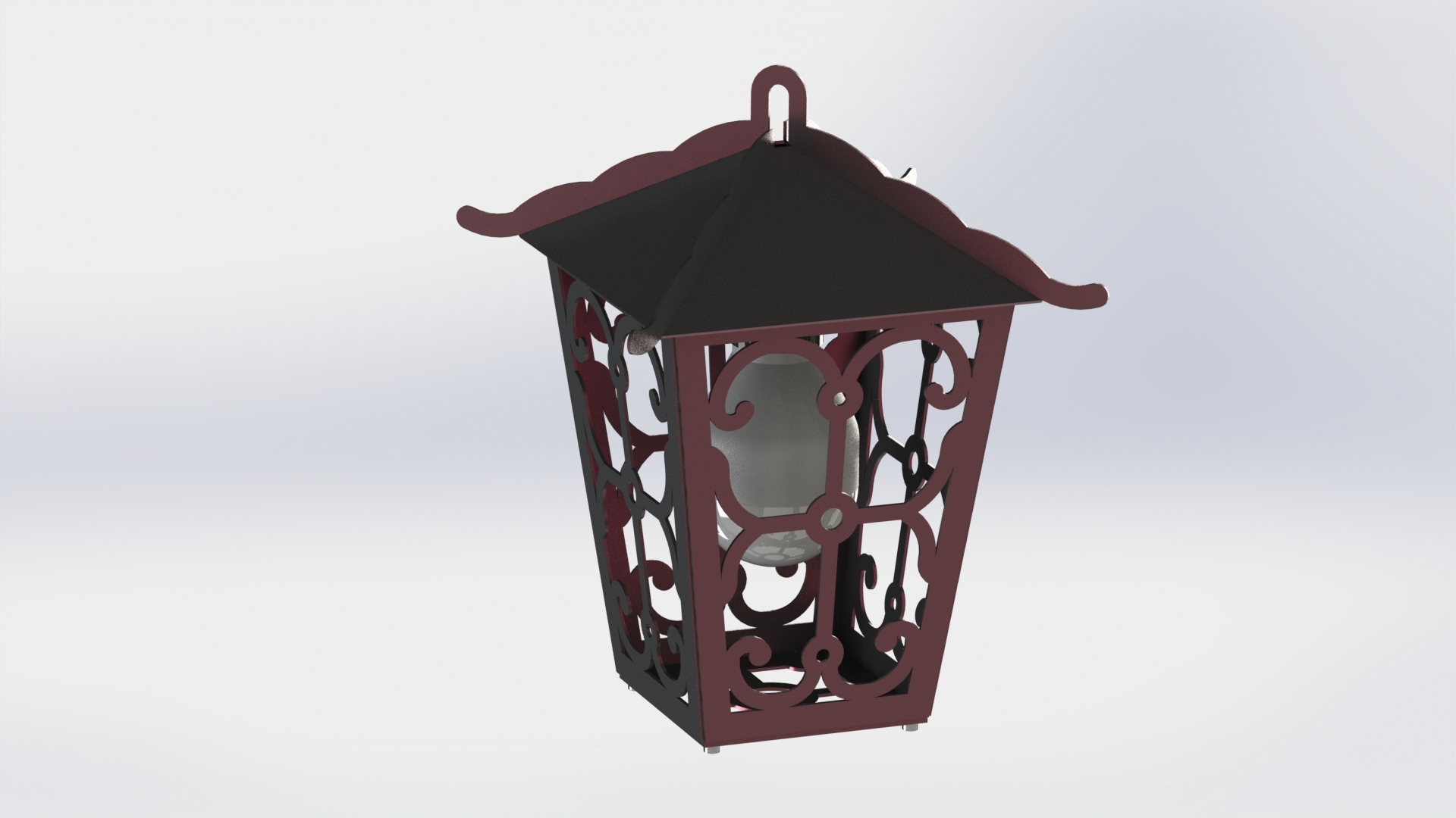 Garden lantern SLDPRT Format - Dezin