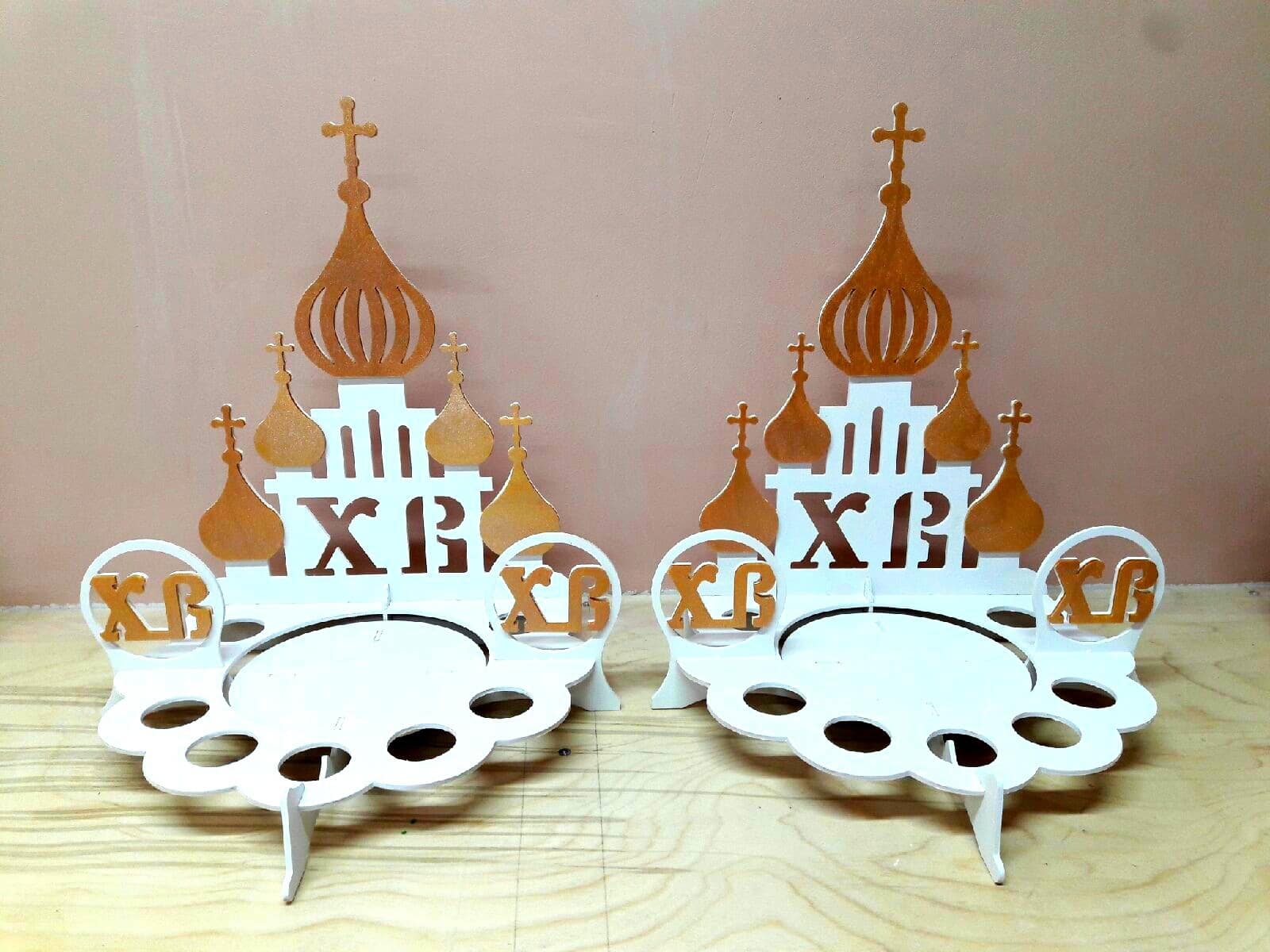 Easter Egg Stand 4mm, Laser Cut Template - Dezin
