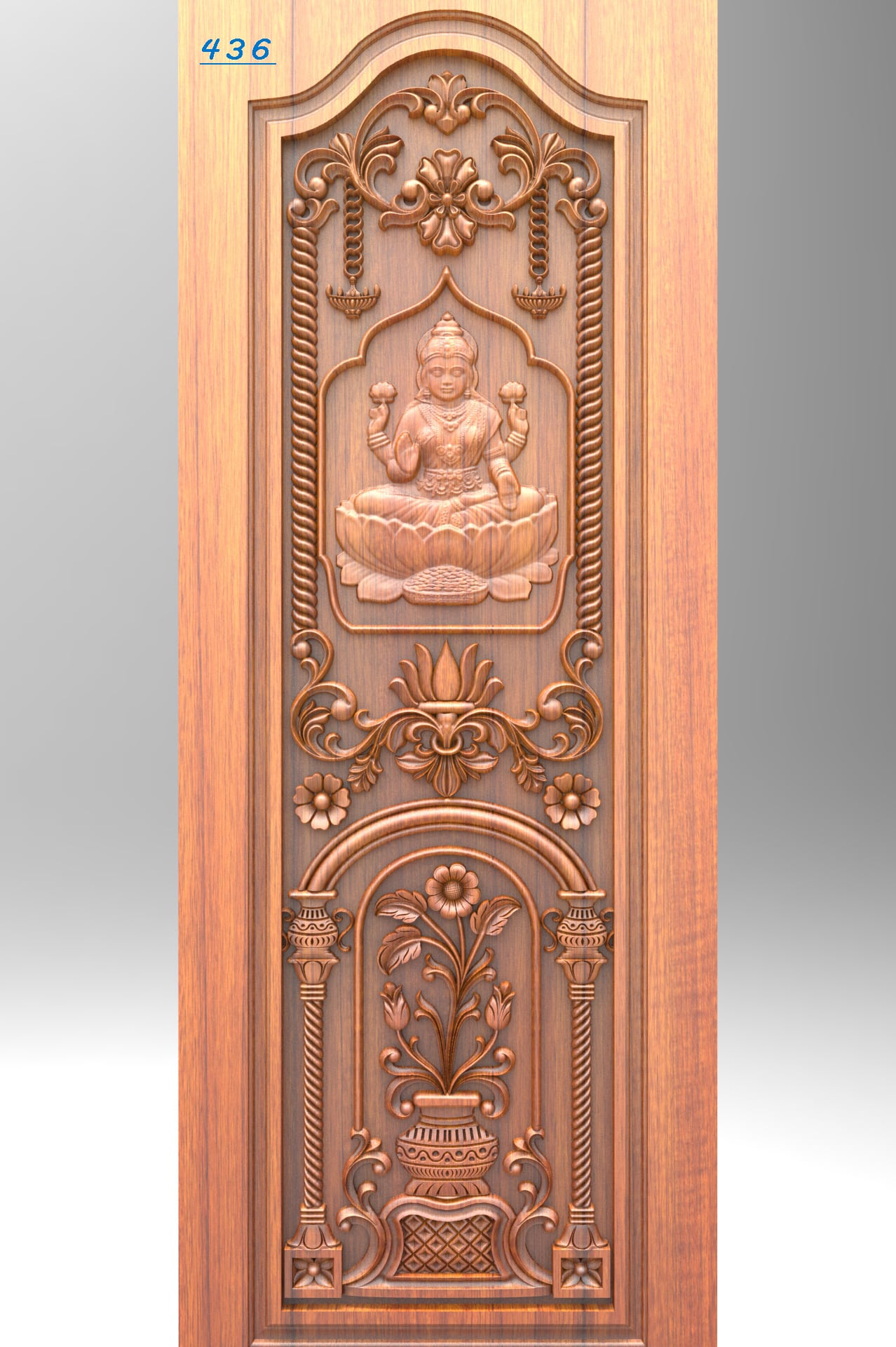 Laser Cut Door Relief Design 436 - Dezin