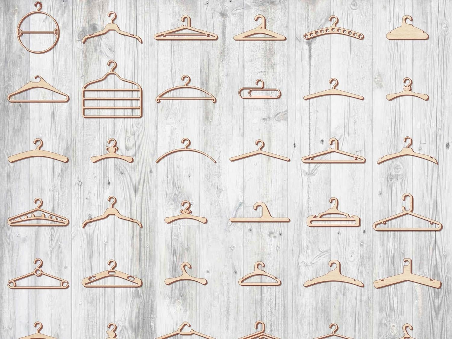 Laser Cut Hangers CDR Free Vector - Dezin