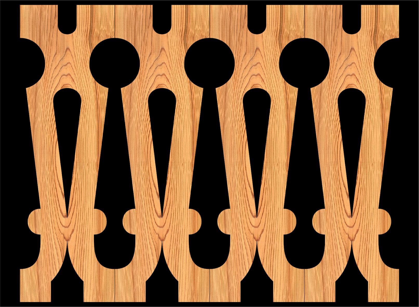 Decorative Baluster Railing 11 Pattern PDF File - Dezin Decorative Baluster Railing 11 Pattern PDF File