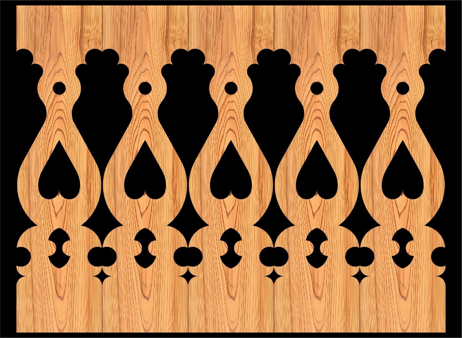 Decorative Baluster Railing 19 Pattern PDF File - Dezin Decorative Baluster Railing 19 Pattern PDF File
