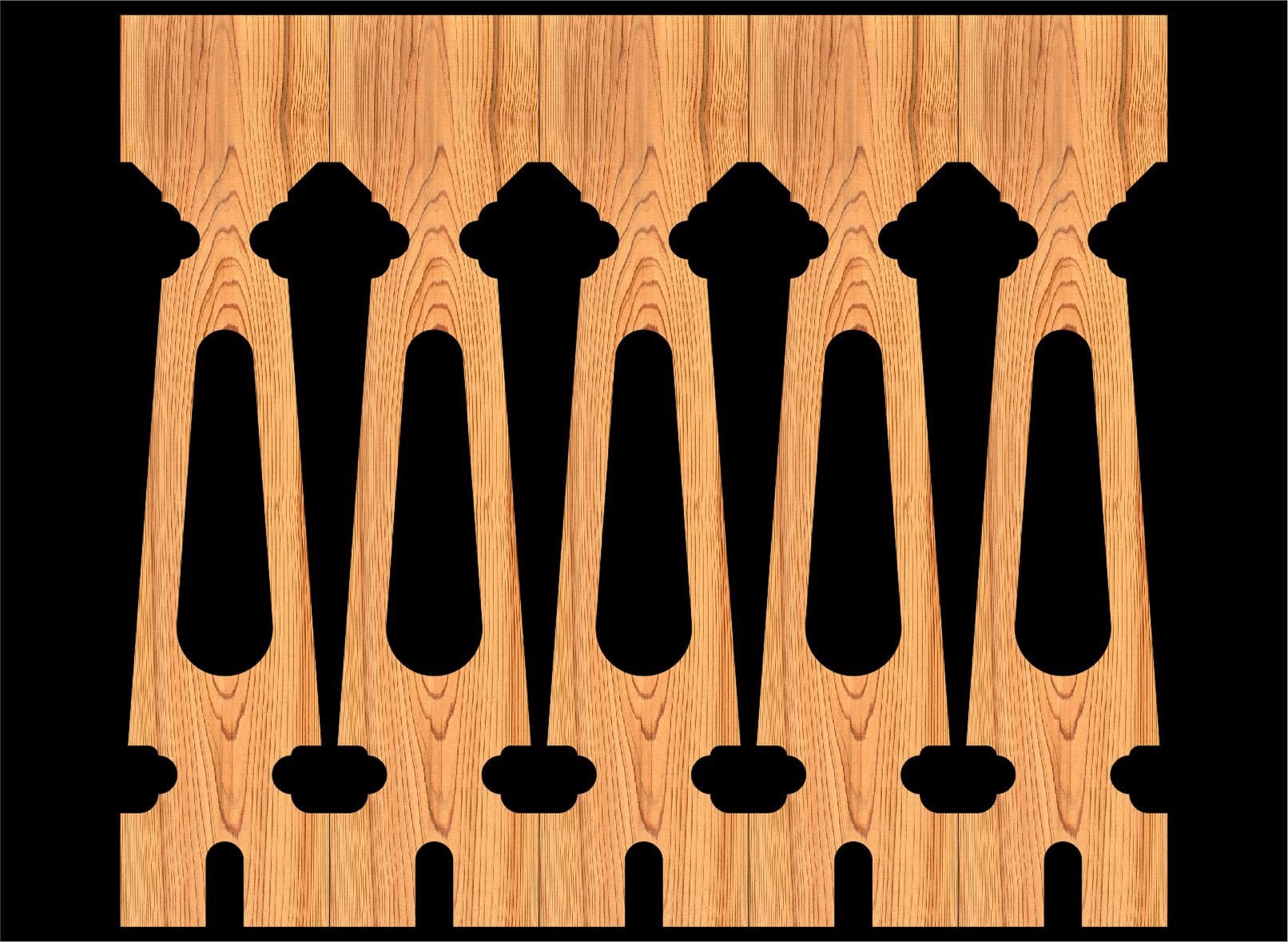 Decorative Baluster Railing 20 Pattern PDF File - Dezin Decorative Baluster Railing 20 Pattern PDF File