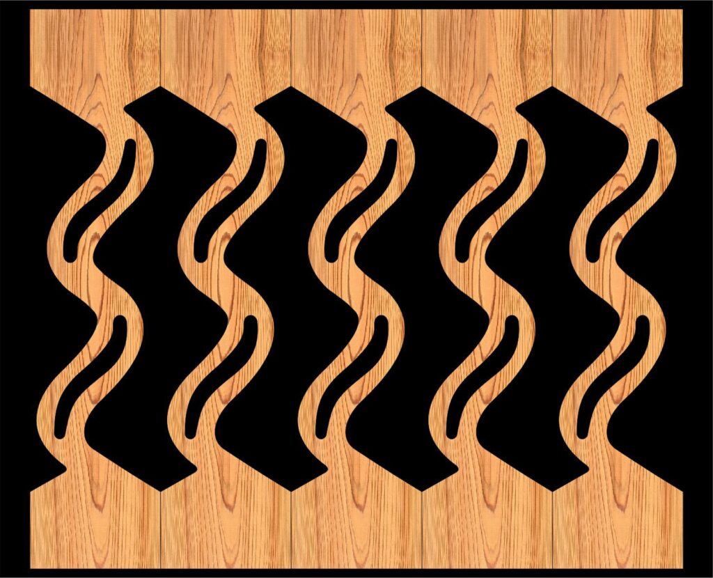 Decorative Baluster Railing 38 Pattern PDF File