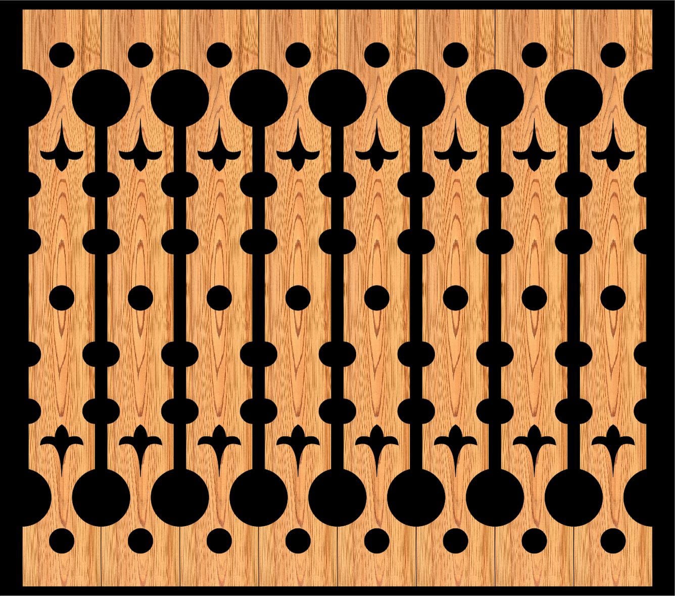 Decorative Baluster Railing 44 Pattern PDF File - Dezin Decorative Baluster Railing 44 Pattern PDF File