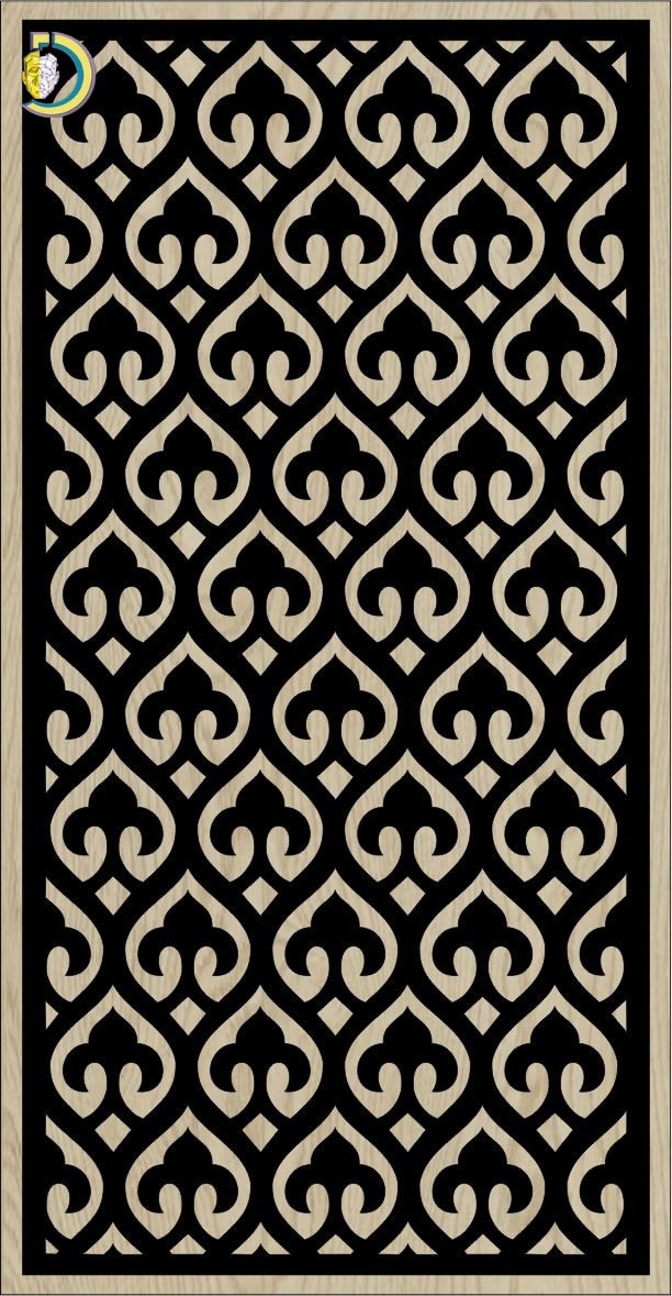 Decorative Slotted Panel 584 Pattern PDF File - Dezin Decorative Slotted Panel 584 Pattern PDF File