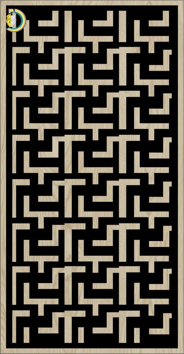Decorative Slotted Panel 587 Pattern PDF File - Dezin Decorative Slotted Panel 587 Pattern PDF File