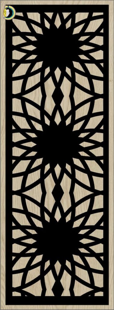 Decorative Slotted Panel 590 Pattern PDF File