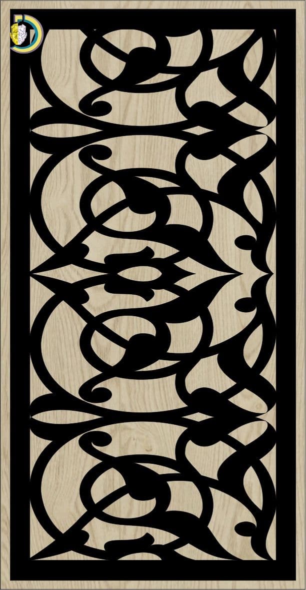 Decorative Slotted Panel 599 Pattern PDF File - Dezin