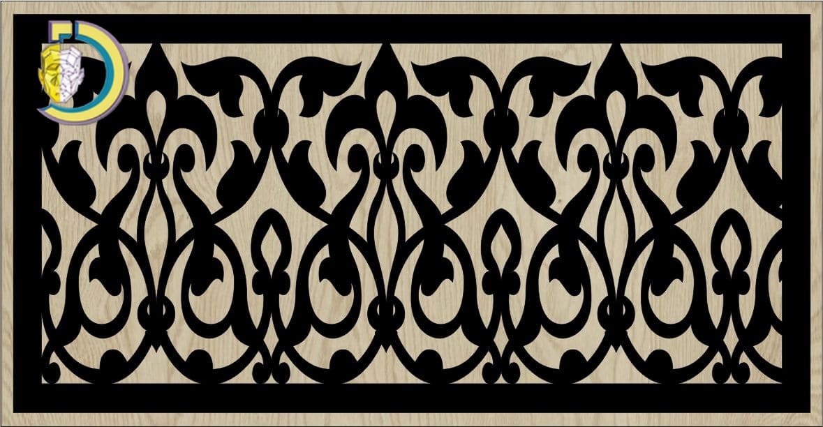 Decorative Slotted Panel 603 Pattern PDF File - Dezin Decorative Slotted Panel 603 Pattern PDF File