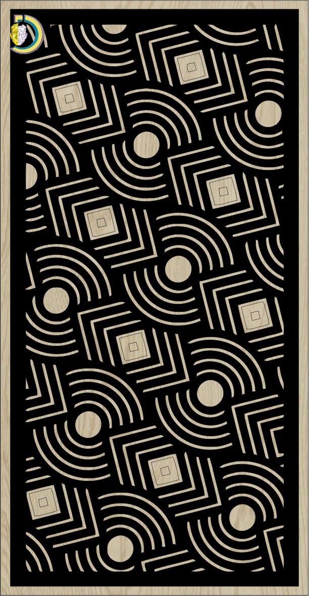 Decorative Slotted Panel 610 Pattern PDF File - Dezin Decorative Slotted Panel 610 Pattern PDF File