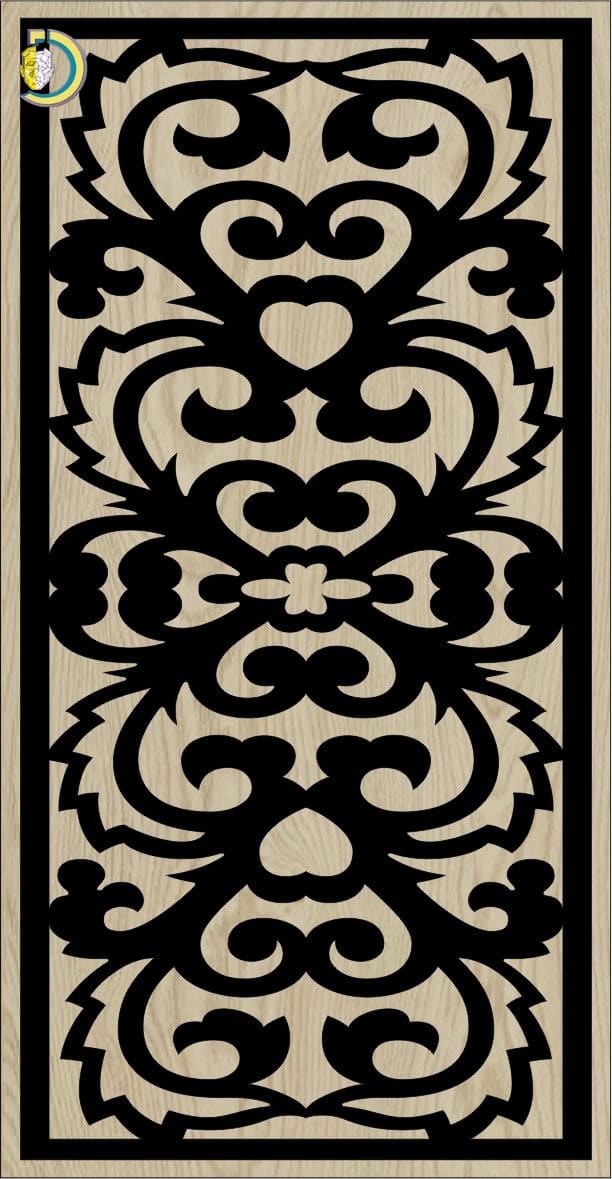 Decorative Slotted Panel 643 Pattern PDF File - Dezin Decorative Slotted Panel 643