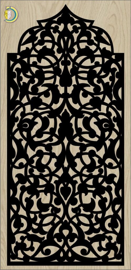 Decorative Slotted Panel 648 Pattern PDF File