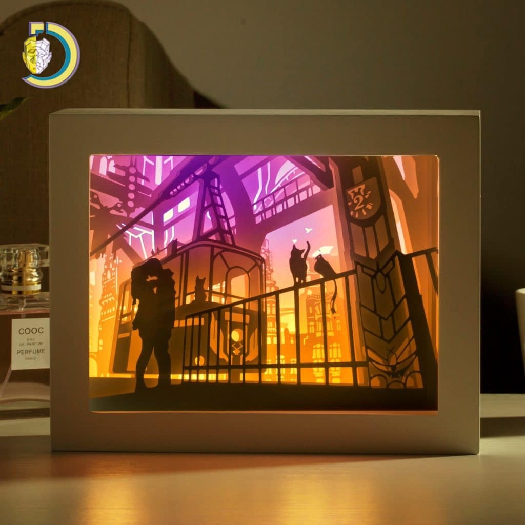End of Day Train Light Box CDR Free Vector - Dezin End of Day Train Light Box CDR Free Vector