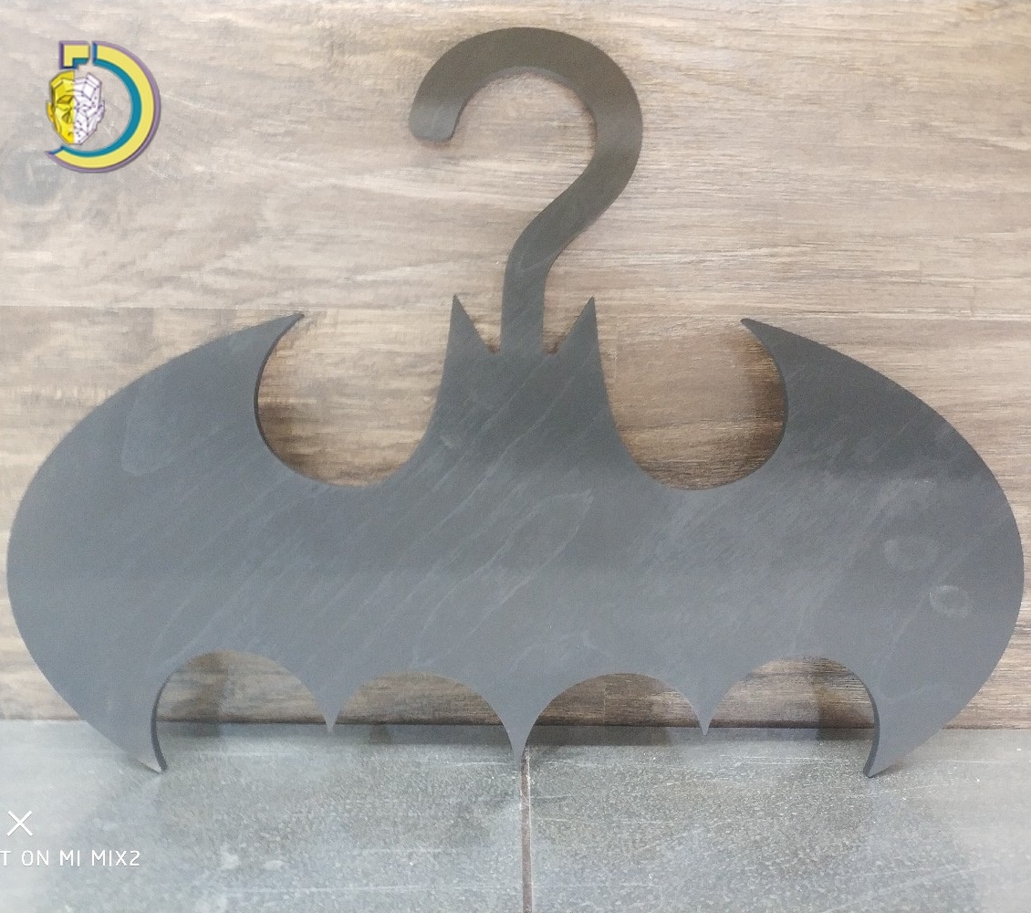 Laser Cut Batman Hanger CDR Free Vector - Dezin Laser Cut Batman Hanger CDR Free Vector