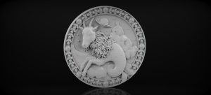 Aries, Zodiac signs, Wood carving, Zodiac signs stl, 3D STL for CNC Router Aries, Zodiac signs, Wood carving, Zodiac signs stl, 3D STL for CNC Router