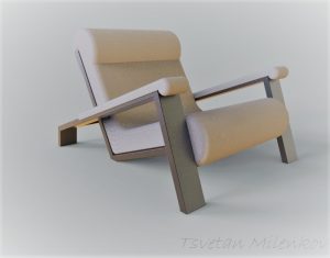 Armchair Step Drawing