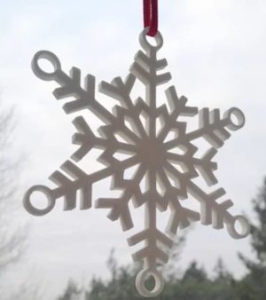 Christmas Ornament Snowflake 3d Model Christmas Ornament Snowflake 3d Model