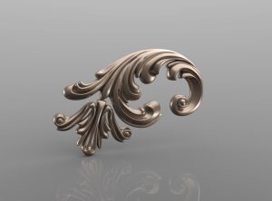 Decor Element 3D relief model STL FILE FREE 82