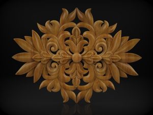 Decorative Floral Design for CNC Routers STL file,, CNC Wood Carving Design Decorative Floral Design for CNC Routers STL file,, CNC Wood Carving Design