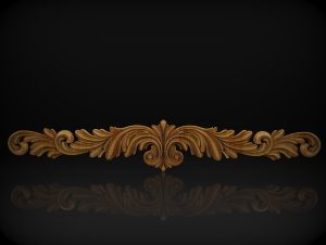 Decorative Floral Overlay, Relief Woodworking, CNC Wood Carving, 3D STL file for CNC Router Decorative Floral Overlay, Relief Woodworking, CNC Wood Carving, 3D STL file for CNC Router