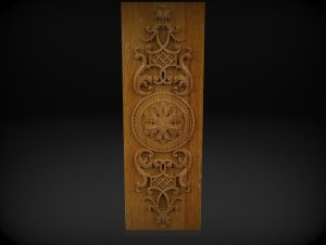 Decorative Overlays, 3D STL Models for CNC Routers Decorative Overlays, 3D STL Models for CNC Routers