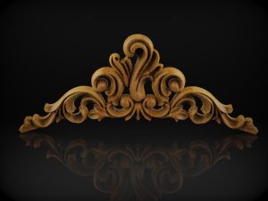 Decorative Wood Overlay for CNC Router STL file, Relief Woodworking, CNC Wood Carving Design 2 Decorative Wood Overlay for CNC Router STL file, Relief Woodworking, CNC Wood Carving Design 2