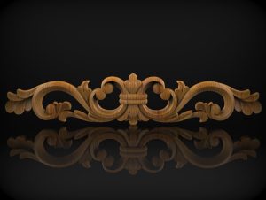 Decorative Wood Overlays, 3D STL for CNC Router, Relief Woodworking, Wood Carving Design Decorative Wood Overlays, 3D STL for CNC Router, Relief Woodworking, Wood Carving Design
