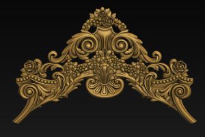 FLOWER DEIGN STL FILE FOR ROUTER, ARTCAM AND ASPIRE FREE ART 3D MODEL DOWNLOAD FOR CNC