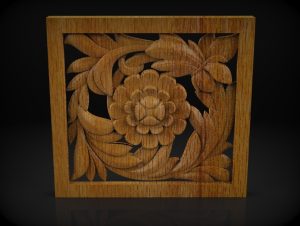 Floral Frame Decorative Overlays, 3D STL Models for CNC Router, Wood Carving Designs, Relief Woodworking Floral Frame Decorative Overlays, 3D STL Models for CNC Router, Wood Carving Designs, Relief Woodworking