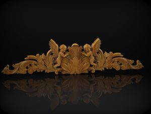 Furniture Design STL Model for CNC Router, Angels Furniture Design STL Model for CNC Router, Angels