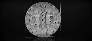 Gemini, Zodiac signs, Wood carving, Zodiac signs stl, 3D STL for CNC Router Gemini, Zodiac signs, Wood carving, Zodiac signs stl, 3D STL for CNC Router