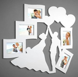 Laser Cut Family Photo Frame Drawing