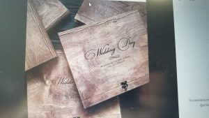 Laser Cut Wooden Wedding Book Box File Free