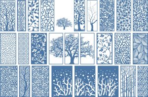 Layout of Pano decor lattice screen