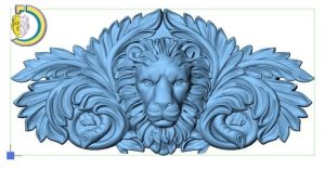 Lion Wood Carving Pattern STL Free Download 3D Model Lion Wood Carving Pattern STL Free Download 3D Model