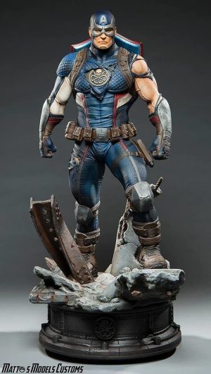 Matt’s Models Customs – Captain America Secret Empire 3d Print Files Matt's Models Customs - Captain America Secret Empire 3d Print Files