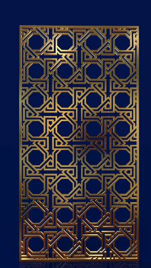 Metal grille STL DXF OBJ Format Metal grille STL DXF OBJ Format