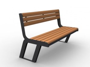 Park Bench 3D Model 3 Park Bench 3D Model 3