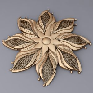 STAR DECOR ELEMENT STL FILE FREE