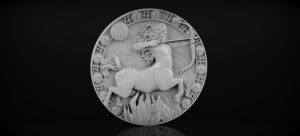 Sagittarius, Zodiac signs, Wood carving, Zodiac signs stl, 3D STL for CNC Router Sagittarius, Zodiac signs, Wood carving, Zodiac signs stl, 3D STL for CNC Router
