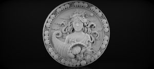 Virgo, Zodiac signs, Wood carving, Zodiac signs stl, 3D STL for CNC Router Virgo, Zodiac signs, Wood carving, Zodiac signs stl, 3D STL for CNC Router