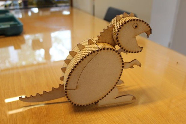 WOODEN DINU CNC CUTTING FILE FREE - Dezin