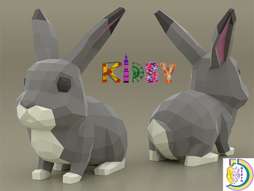 rabbit-3d-paper-craft-free-pdf-template-dezin-info