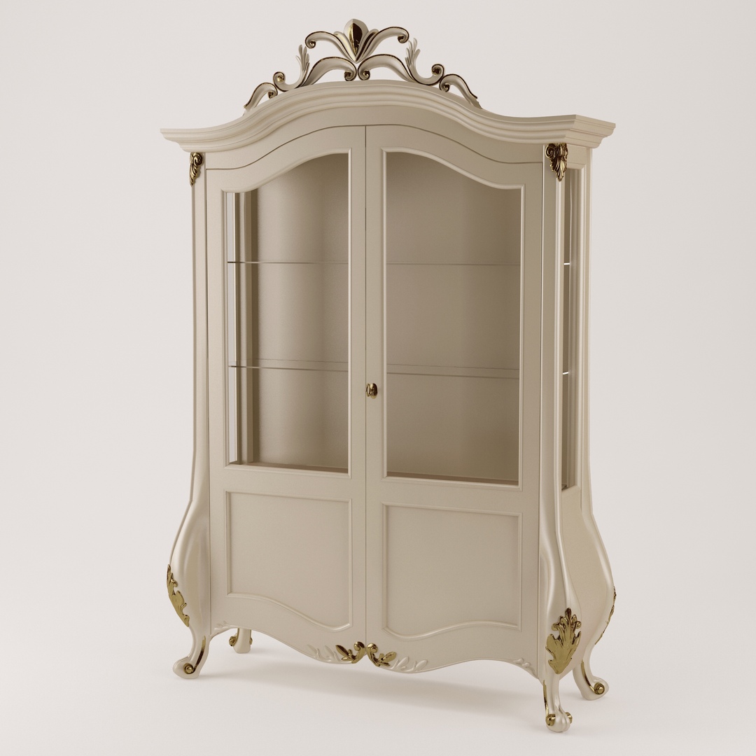Antique Showcase Table 3d Max File Free - Dezin