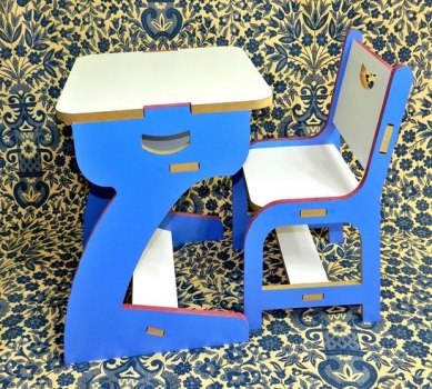 KIDS FURNITURE CNC LASER CUTTING CDR DXF FILE FREE - Dezin